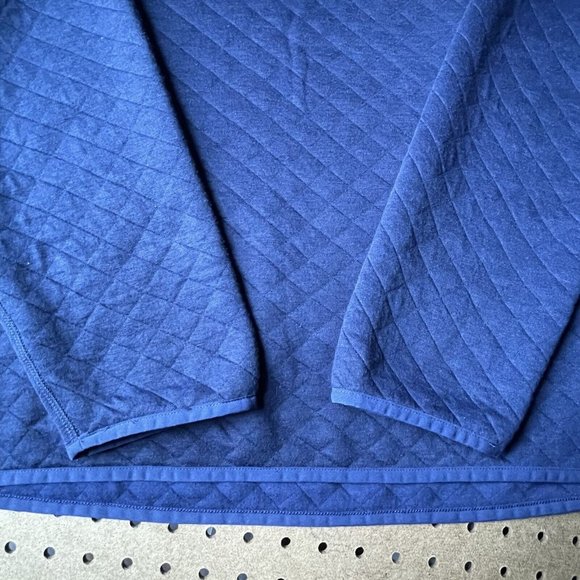 NWOT Vineyard Vines Holiday Fair Isle Fleece Pullover Sweater Snap Blue XXL Men - Picture 4 of 10